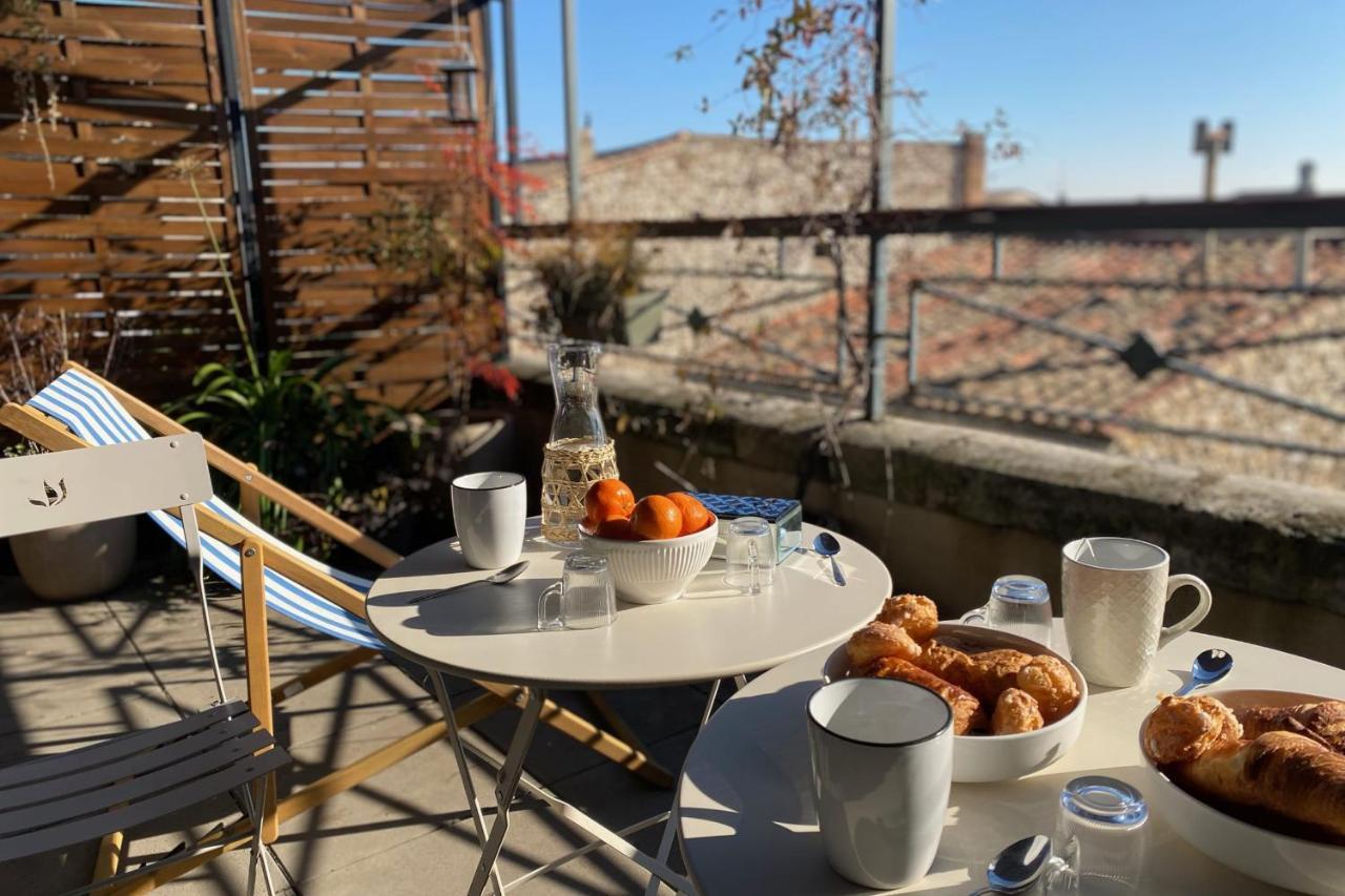 The Sunny - P2 With Terrace - City Centre Nîmes Exterior photo