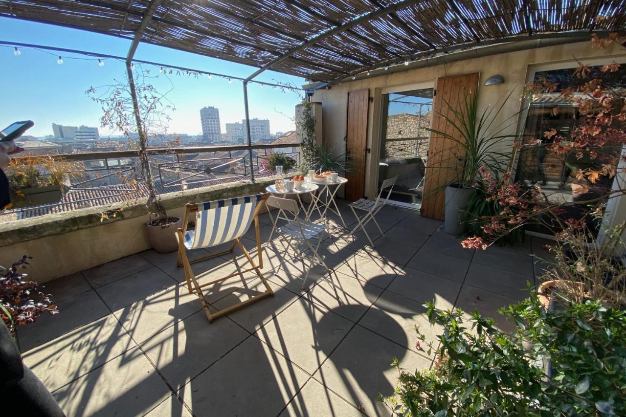 The Sunny - P2 With Terrace - City Centre Nîmes Exterior photo